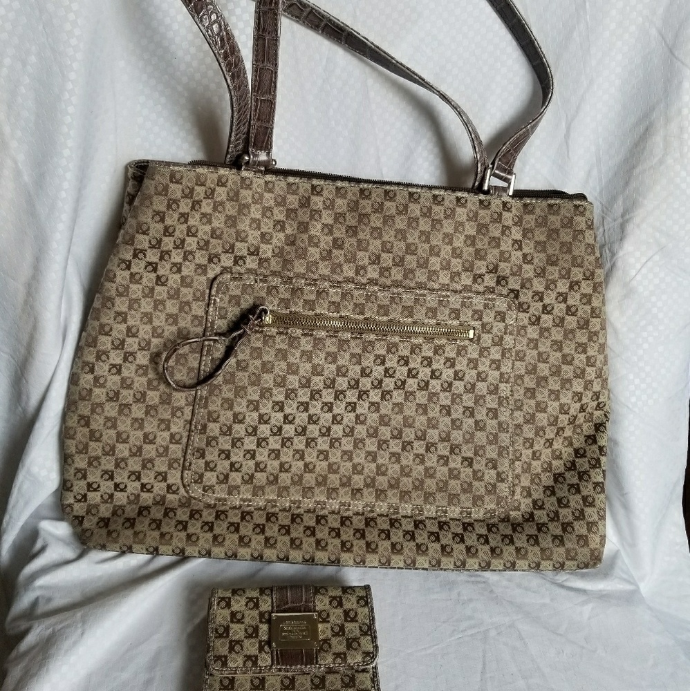 Large Liz Claiborne purse and wallet